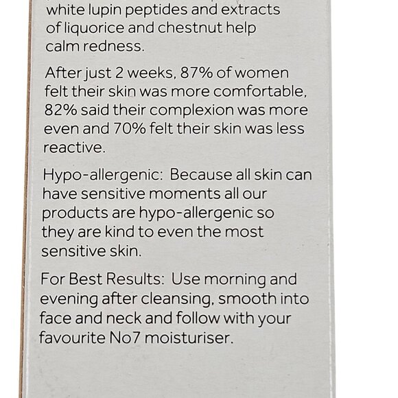 No7 Calm Skin Redness Relief Balm With Ceramides Liquorice 30ml HypoAllergenic - Picture 6 of 12